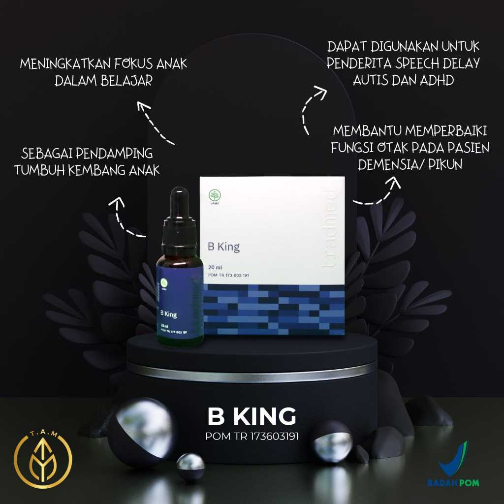 B King Nutrisi Untuk Otak Anak AutiS-Hiperaktif