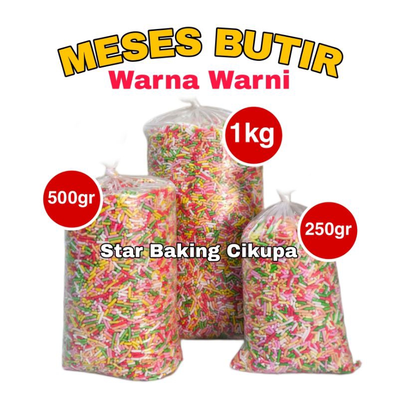 

MESES BUTIR WATERFALL WARNA WARNI KILOAN MURAH 1kg 500gr 250gr