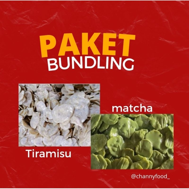 

PAKET BUNDLING KERIPIK PISANG LUMER 250GR | MATCHA & TIRAMISU