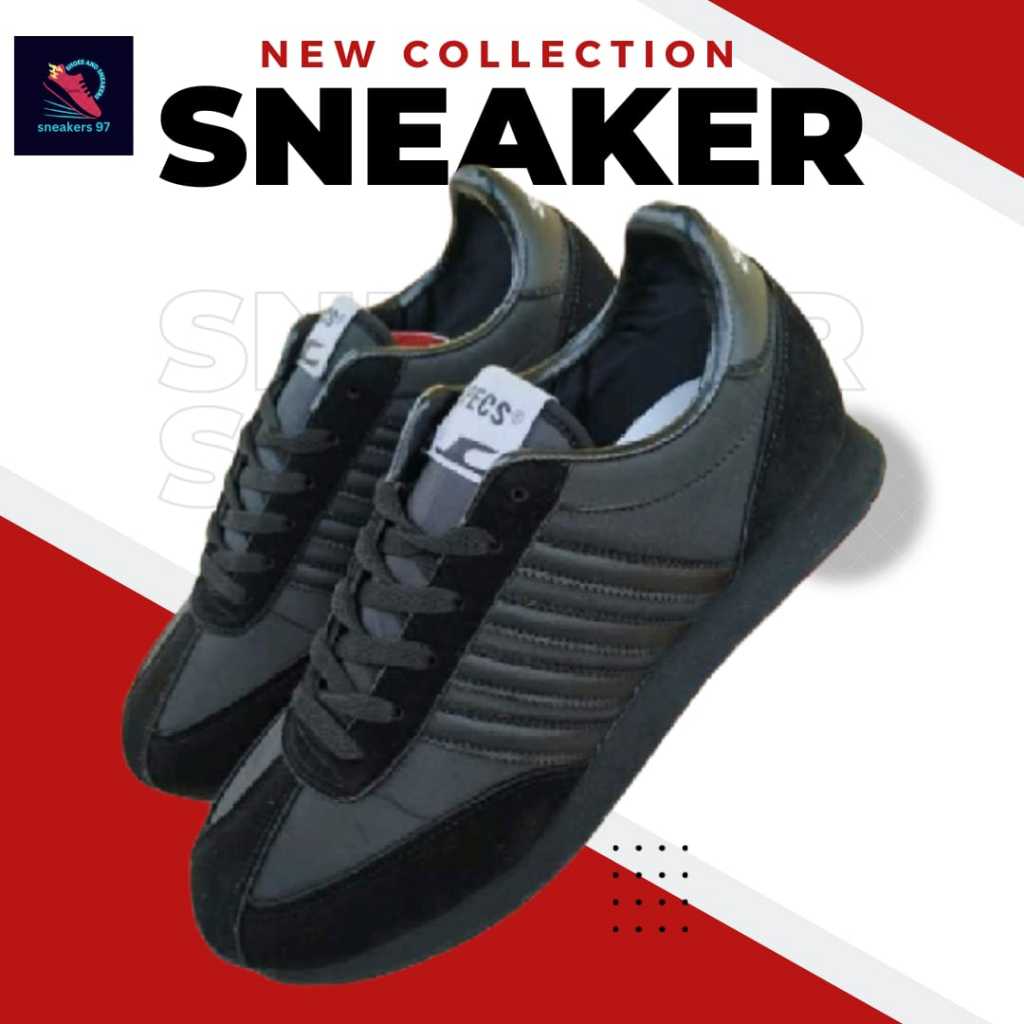 SEPATU SEKOLAH SPECS  HITAM  & OLAHRAGA ANAK/DEWASA/ PRIA DAN WANITA