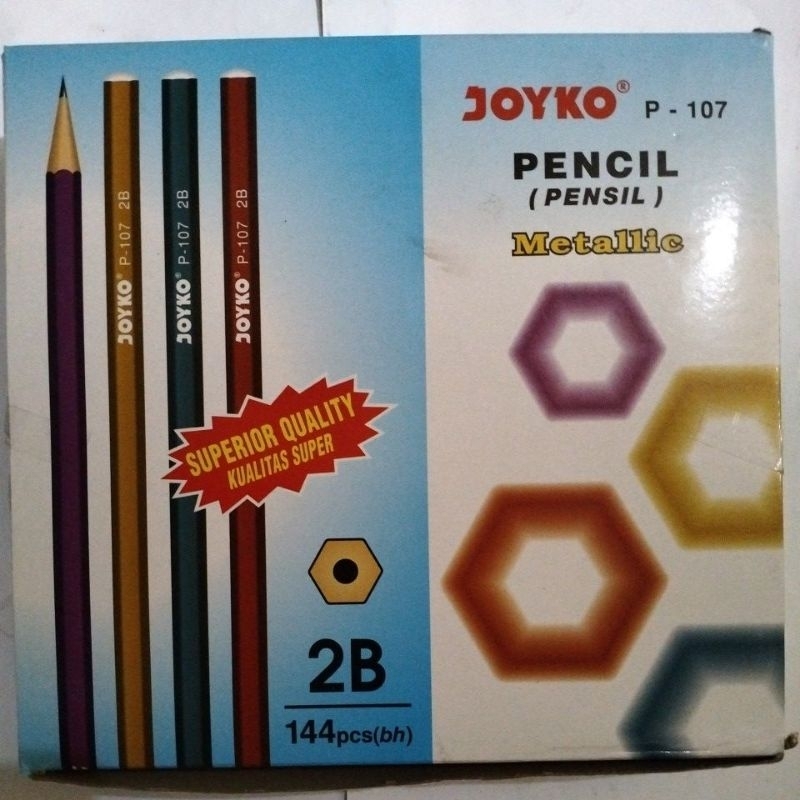

Pensil metallic P-107 Joyko (isi 12pcs)