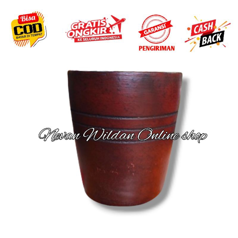 GELAS GERABAH TANAH LIAT | GELAS TANAH LIAT | GELAS TANAH LIAT | GELAS UNIK