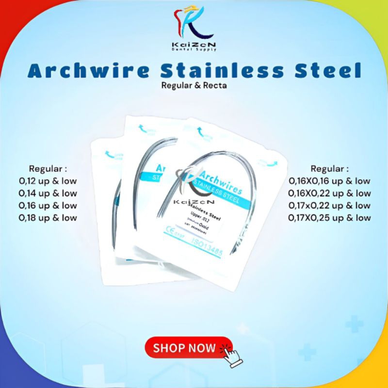 STAINLESS STEEL KAWAT ORTHO DENTAL / NITI SS WIRE (DRM)