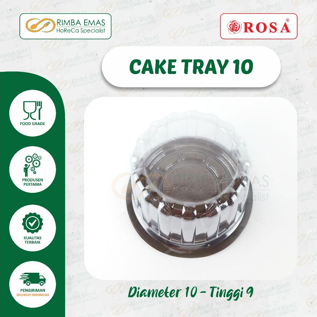 MIKA CAKE / CAKE TRAY / MIKA CAKE TRAY BULAT Diameter 10, 15, 20, 22