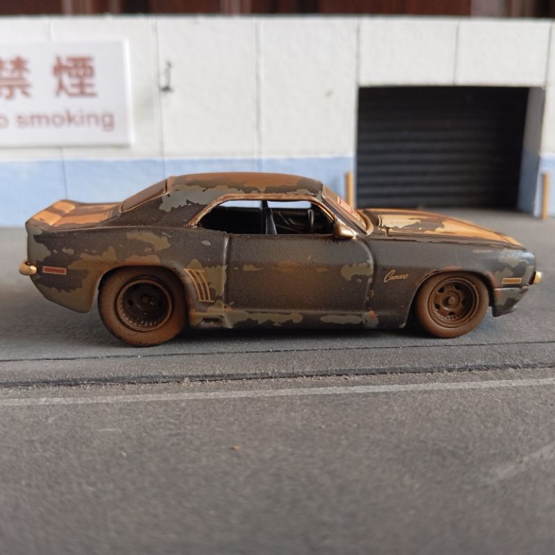 jada toys jadatoys edisi seri series for sale loose 1969 Chevy Chevrolet Camaro 69 rusty karat ada m