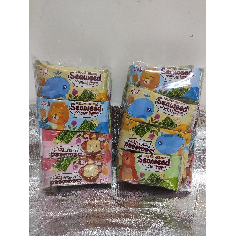 

Seaweed Double Sandwich C&J 1 pax isi 20pcs