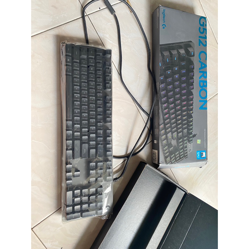 KEYBOAR MECHANICAL LOGITECH G512 CARBON SECOND