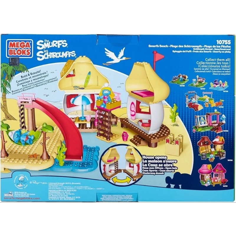 Mainan Mega Blocks - Mega Bloks the Smurfs