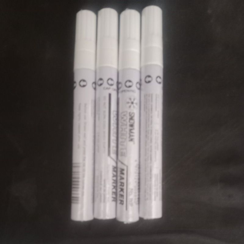 

SPIDOL. PUTIH.SNOWMAN/SNOWMAN.PAINTMARKER