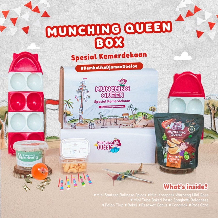 

Munching Queen Special Box Kemerdekaan (Kembali Ke Djaman Doelo)