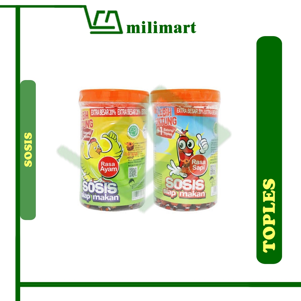 

SOSIS SONICE SIAP SAJI KEMASAN TOPLES
