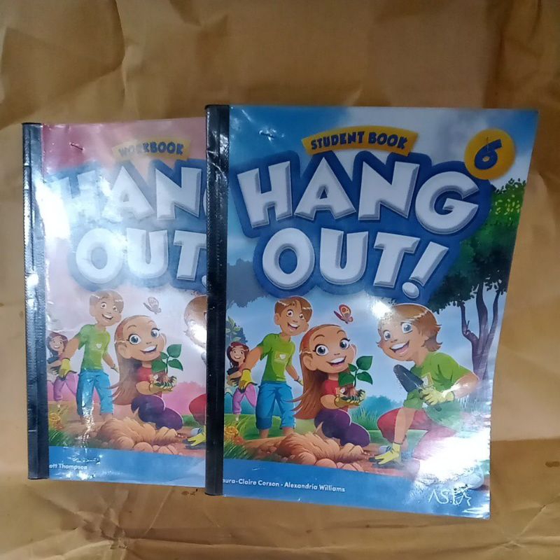 Hang out 6 work book dan student book