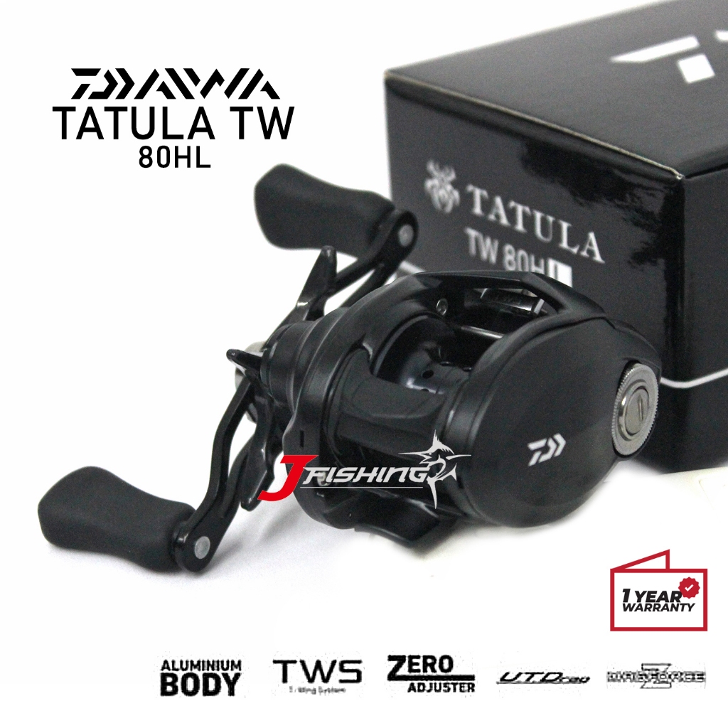 REEL BC Daiwa TATULA 22 80 | Bait Casting | JDM | Handle Kiri | Handle kanan | sungaI danau