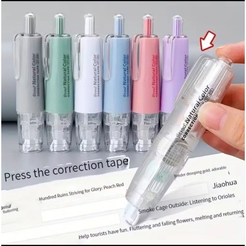 

Tip Ex Mechanical Transparant Correction Tape Simple