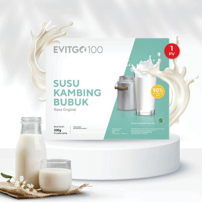 

Susu kambing Bubuk (EVITGO100)