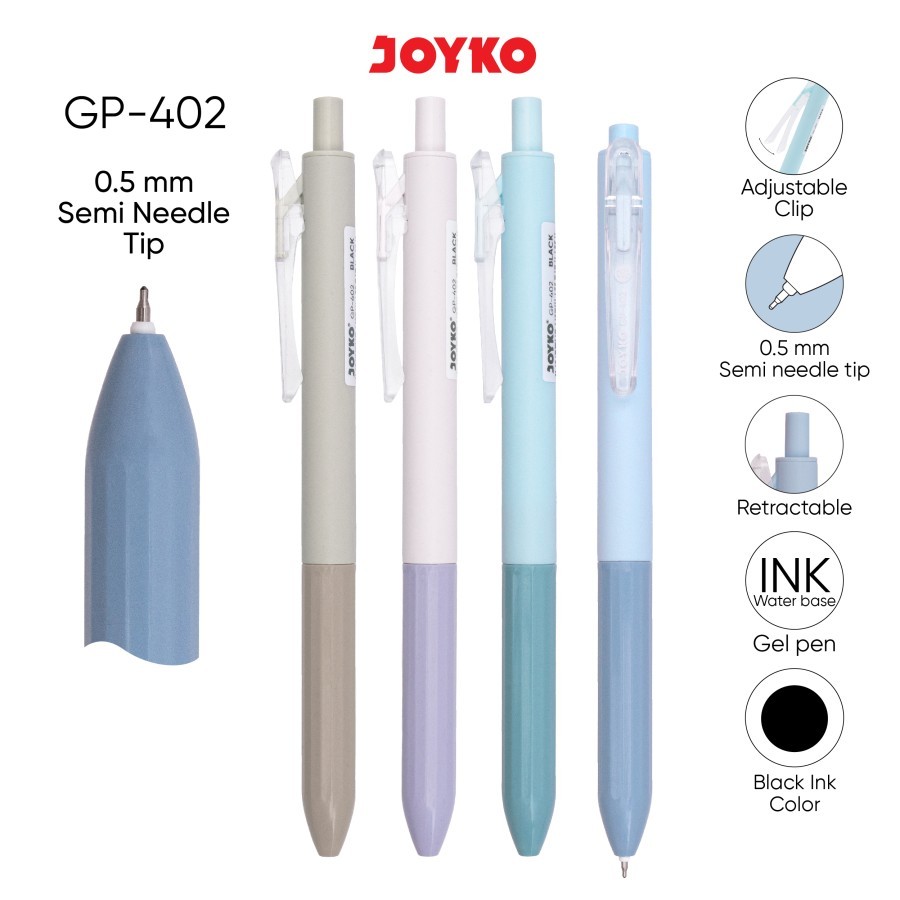 

Gel Pen Pulpen Pena Joyko GP-402 0.5 mm