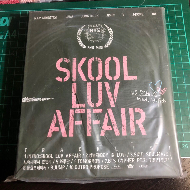 Unsealed BTS Album Fullset