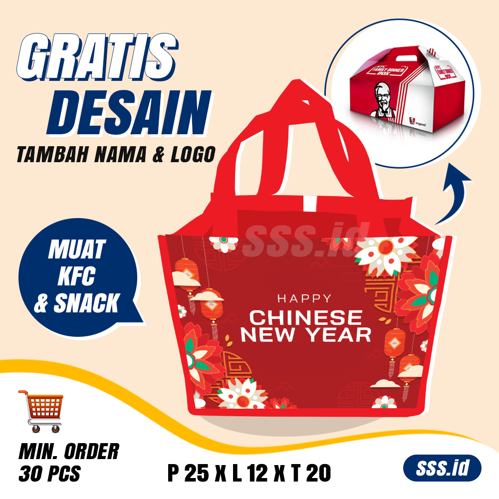 

TAS IMLEK | Tas GONG XI FAT CAI | TAS IMLEK CUSTOM | TAS BINGKISAN IMLEK