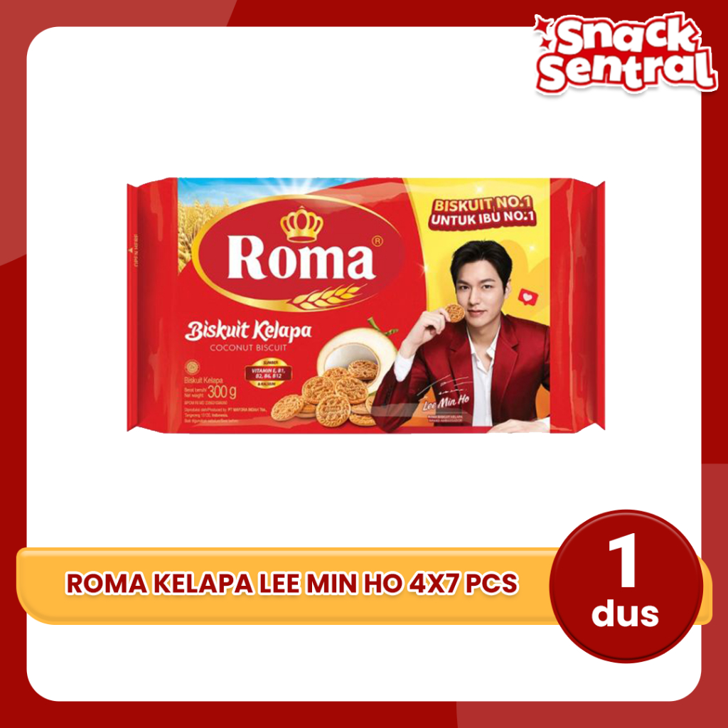 

Roma Biskuit Kelapa Lee Min Ho 4x7pcs - 1 Dus