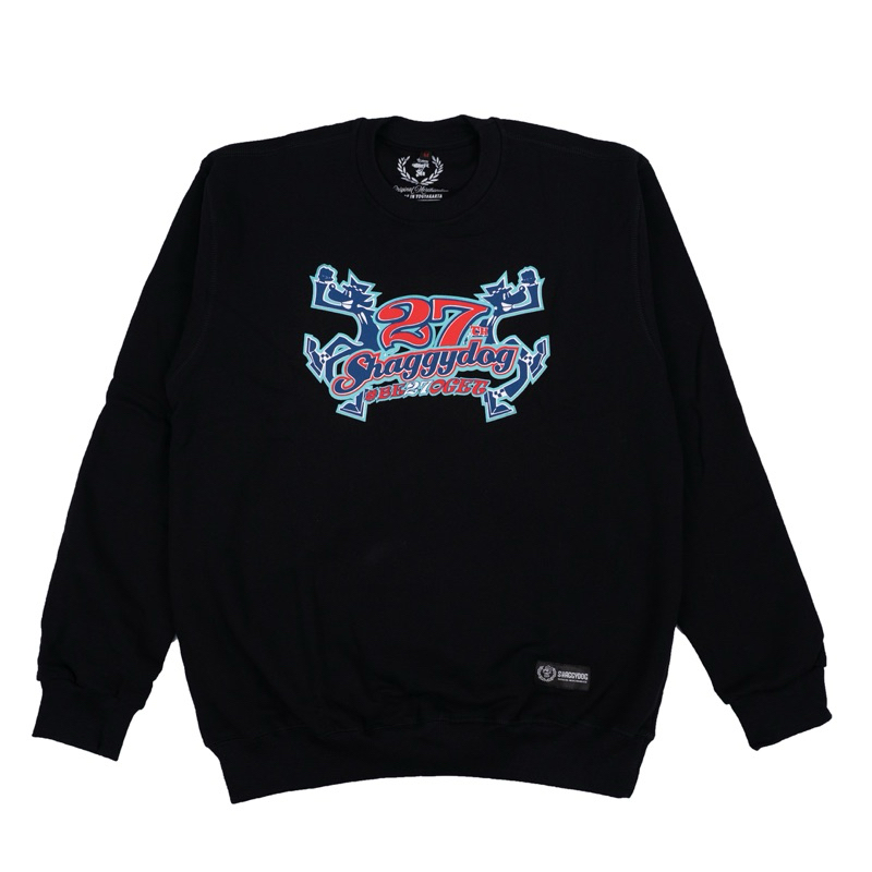 CREWNECK - SHAGGYDOG BER27OGET BLACK