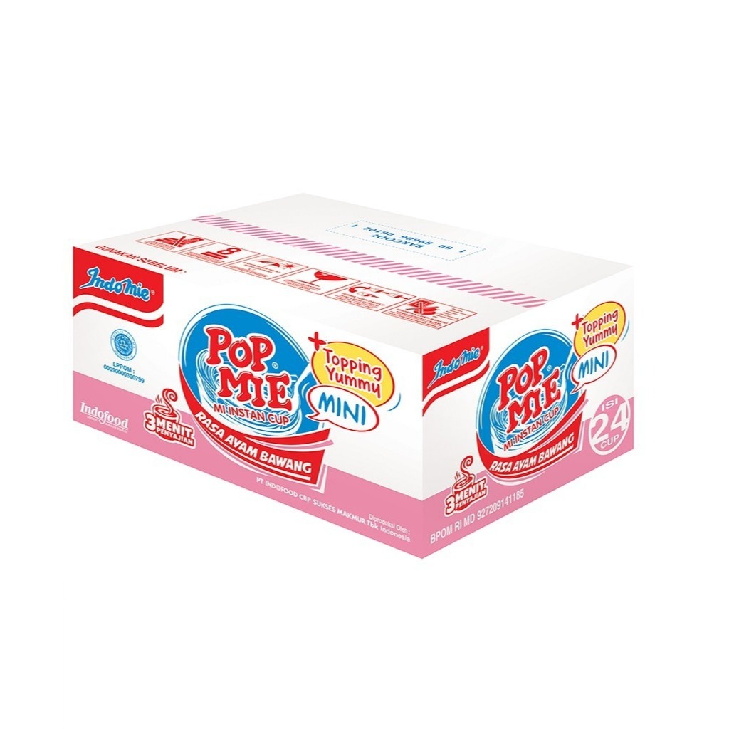 

Pop Mie Kuah Mini Rasa Ayam Bawang 24x40gr (1Karton)