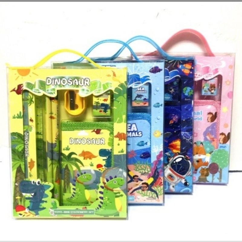 

SET Stationary anak alat tulis 6 in 1 ALAT TULIS SEKOLAH