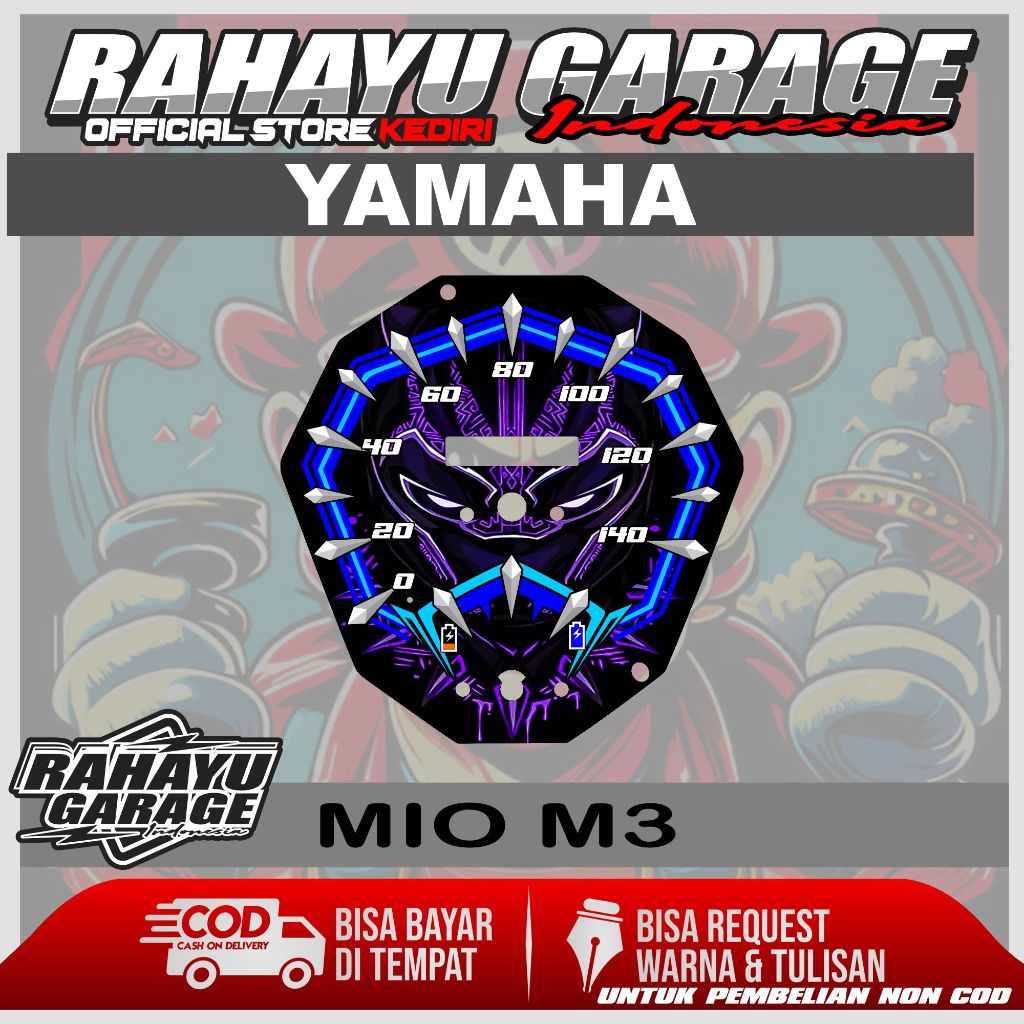 PAPAN SPEEDOMETER CUSTOM YAMAHA MIO M3