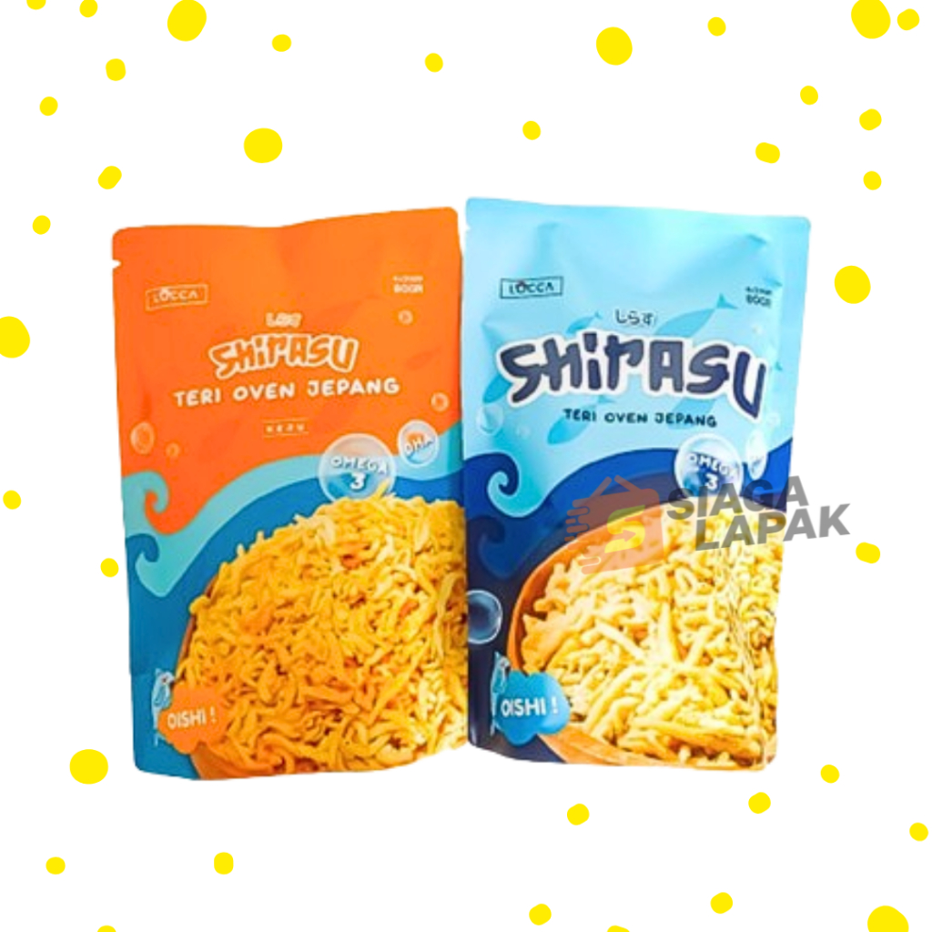 

Shirasu Teri Oven Jepang 80gr Locca Teri Krispi Aneka Rasa