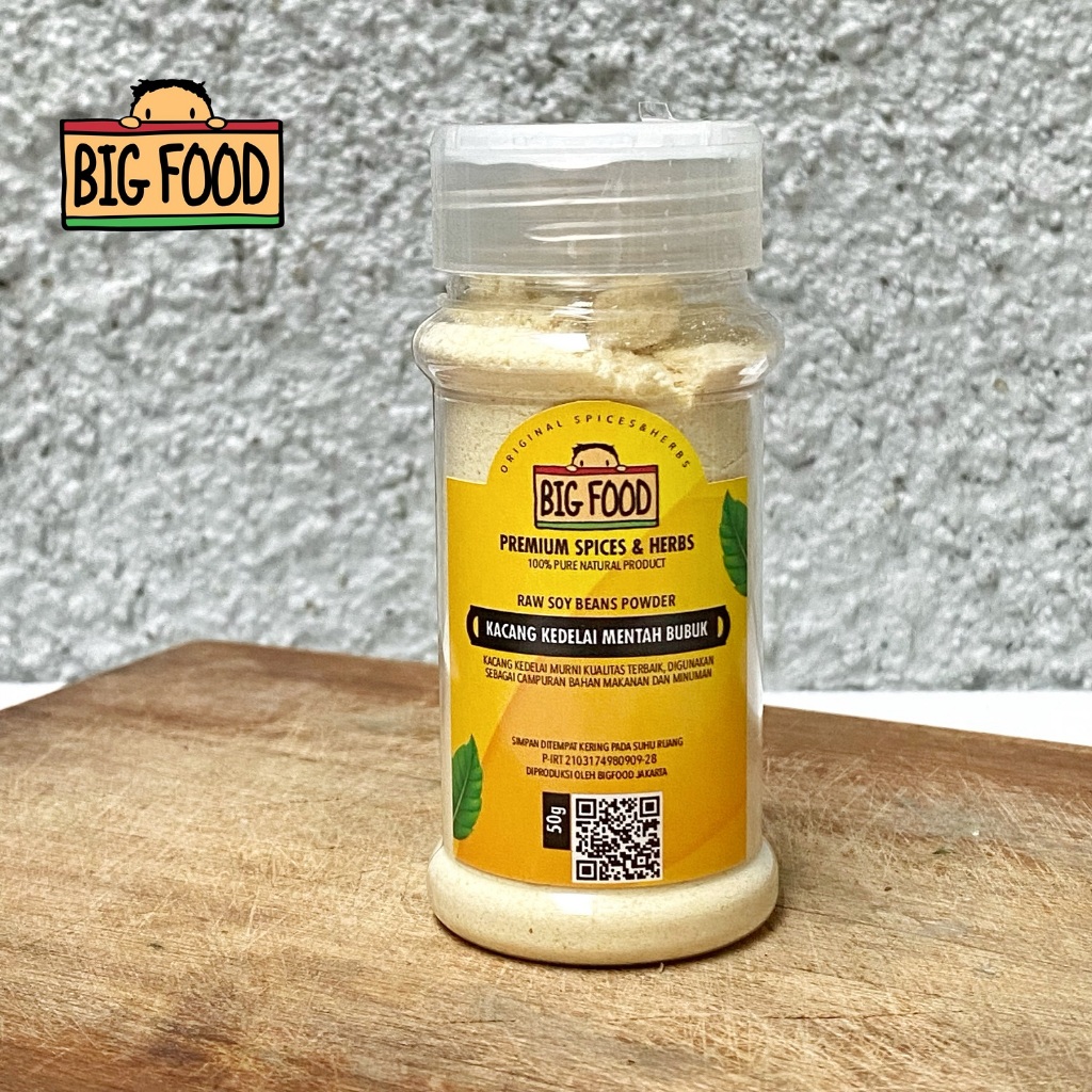 

Big Food Kacang Kedelai Mentah Bubuk 50 gram