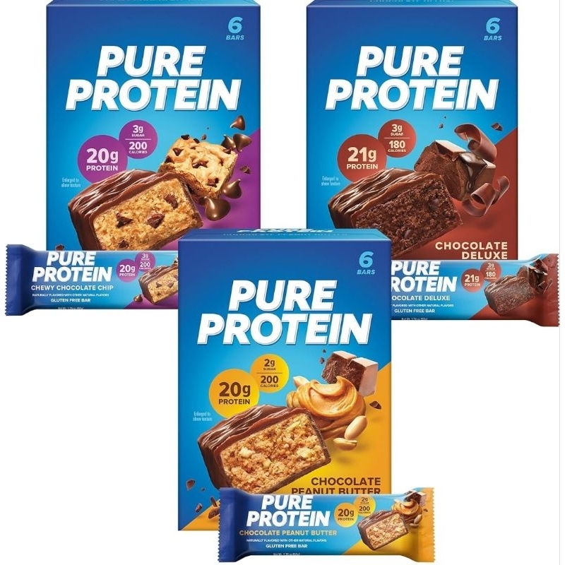 

Pure Protein Bars (HARGA PER BOX Isi 6)