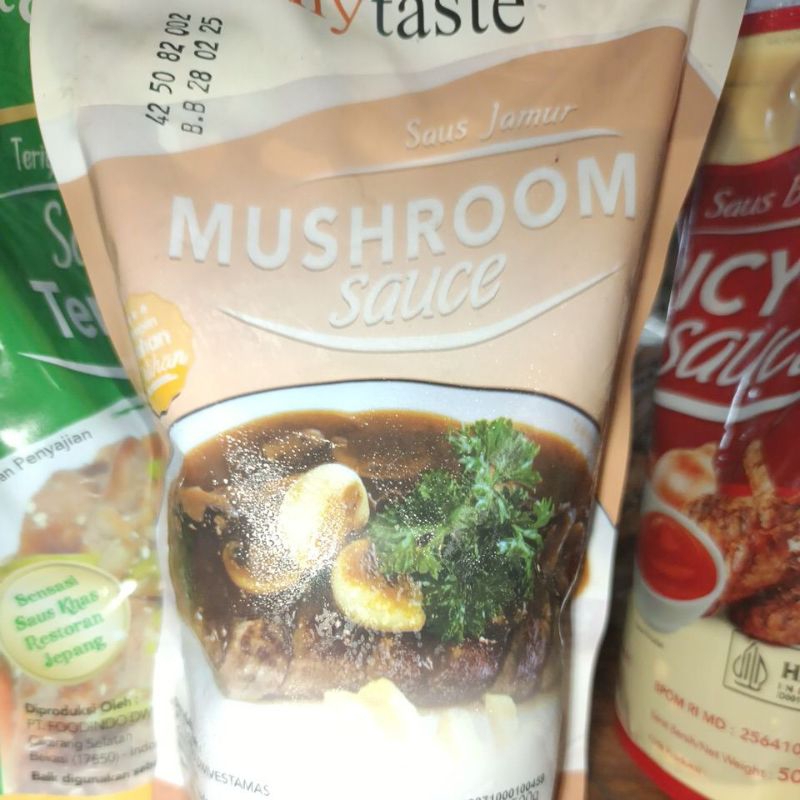 

saus jamur my taste 500gr mushroom sauce