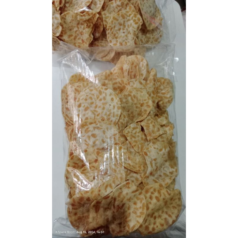 

keripik tempe gurih, renyah