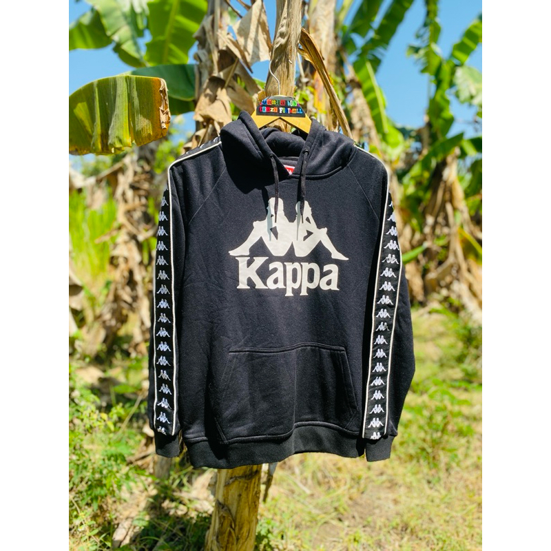 Hoodie Kappa Taped Big Logo