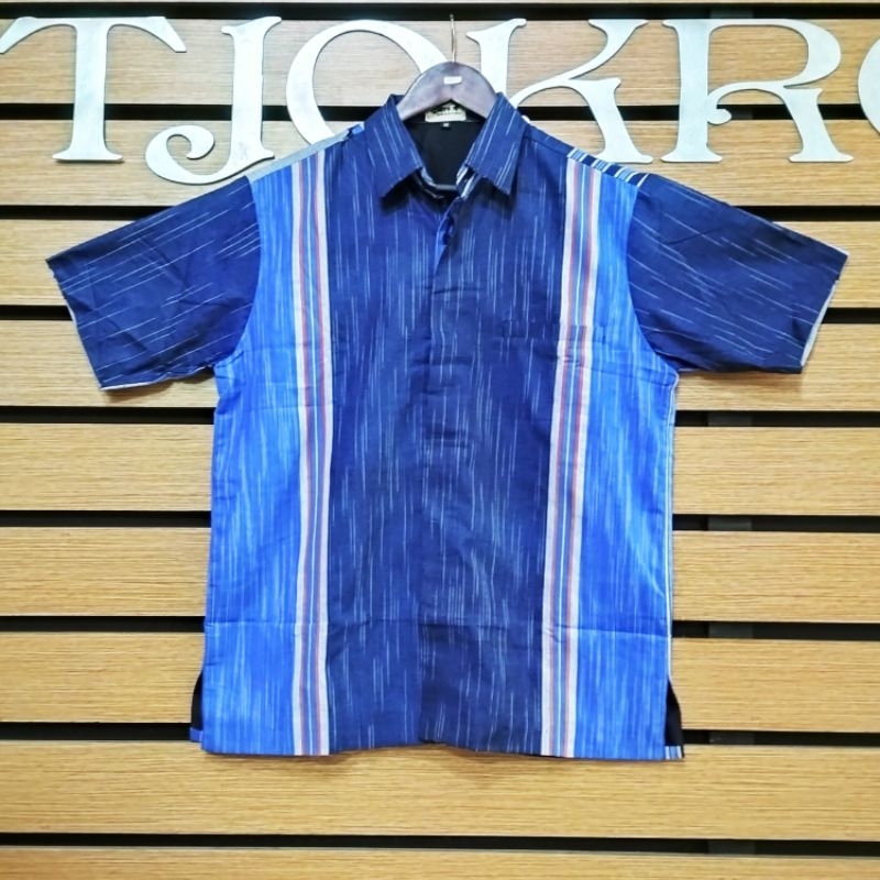 KEMEJA PRIA | KEMEJA PRIA LENGAN PENDEK | KEMEJA PRIA LURIK