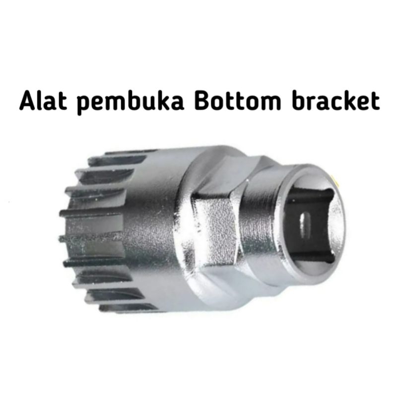 Alat pembuka Bottom Bracket sepeda - Kunci pembuka Bottom Bracket sepeda MTB sepeda gunung