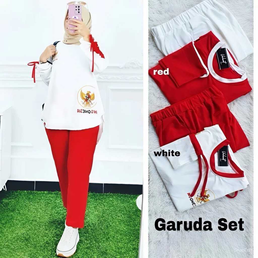 Setelan Senam Olahraga 1Set Baju Clana Setelan Baju Olahraga Ibuibu Stelan Senam Olah Raga Bahan Pre