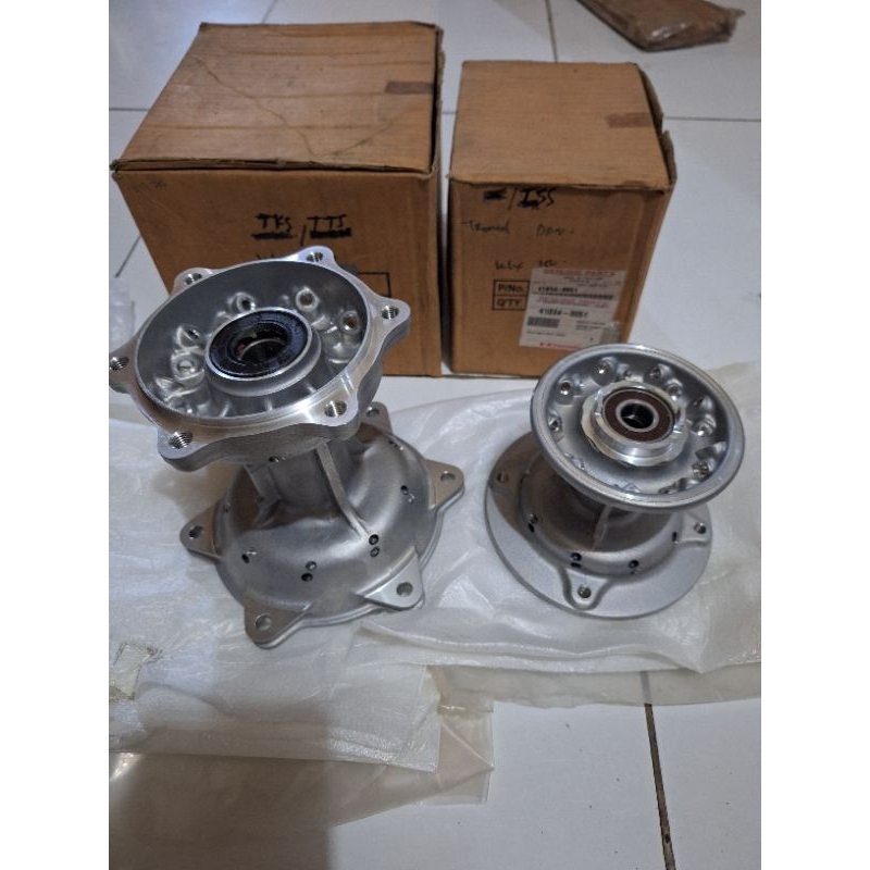 tromol depan belakang kawasaki klx250 KLX 250 original kawasaki tromol depan tromol belakang trail K