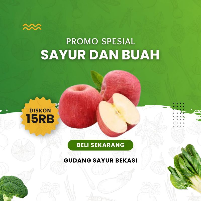 Buah Apel Fuji 1 kg