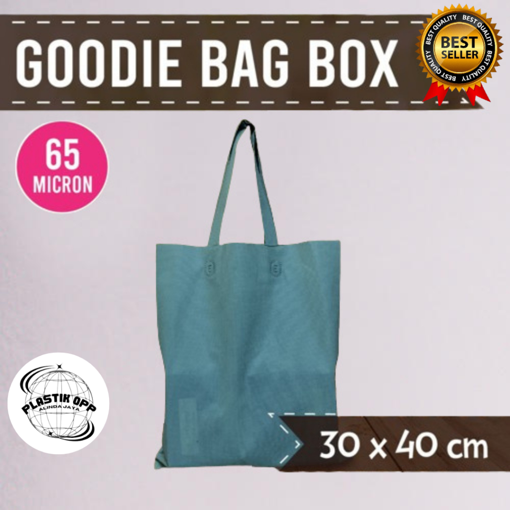 

12 pcs Goodie bag tas spunbond 30x40x8 cm | tas ultah,tas lebaran,tas souvenir perinikahan murah / 1lusin (12pcs) PaHe (PAket HEmat) Goodie Bag Handle uk 30x40x8 kain / Tas Spunbond