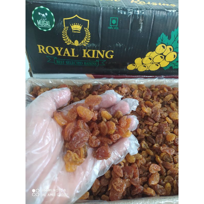 

KISMIS ASAM MANIS ROYAL KING ±10 KG