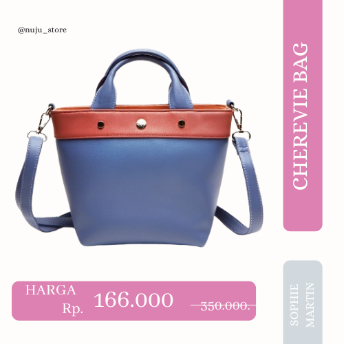 TAS  SELEMPANG SLING HAND JINJING CHEREVIE BAG T7210M4 TOTE BAG SOPHIE MARTIN FASHION WANITA