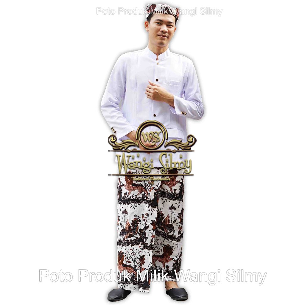 Paket Celana Sarung Batik Khas Cirebon - Sarung Celana Batik Cirebon - Sarung Batik Panji Semirang