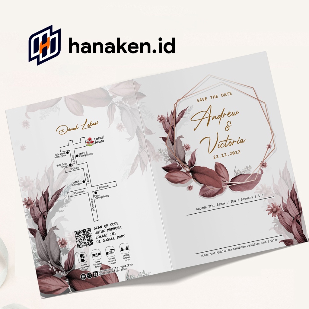 Undangan Pernikahan Ngunduh Mantu Khitanan