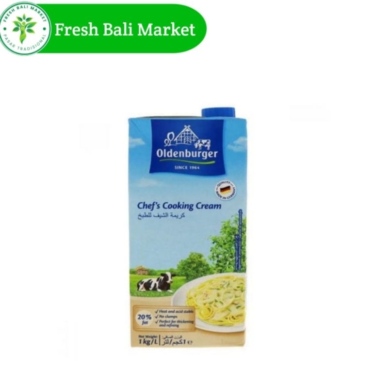 

oldenburger cooking cream 20% 1kg