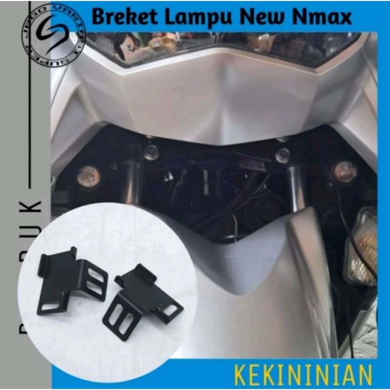 Breket Lampu Tembak New Nmax D2 Laser M1 X1 Hapag Bullaes Vinyx Luminos MotoLed Orios