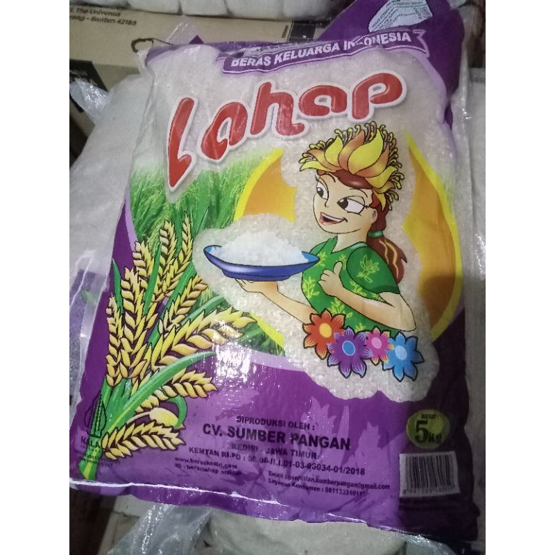 

beras lahap wanita 5 kg