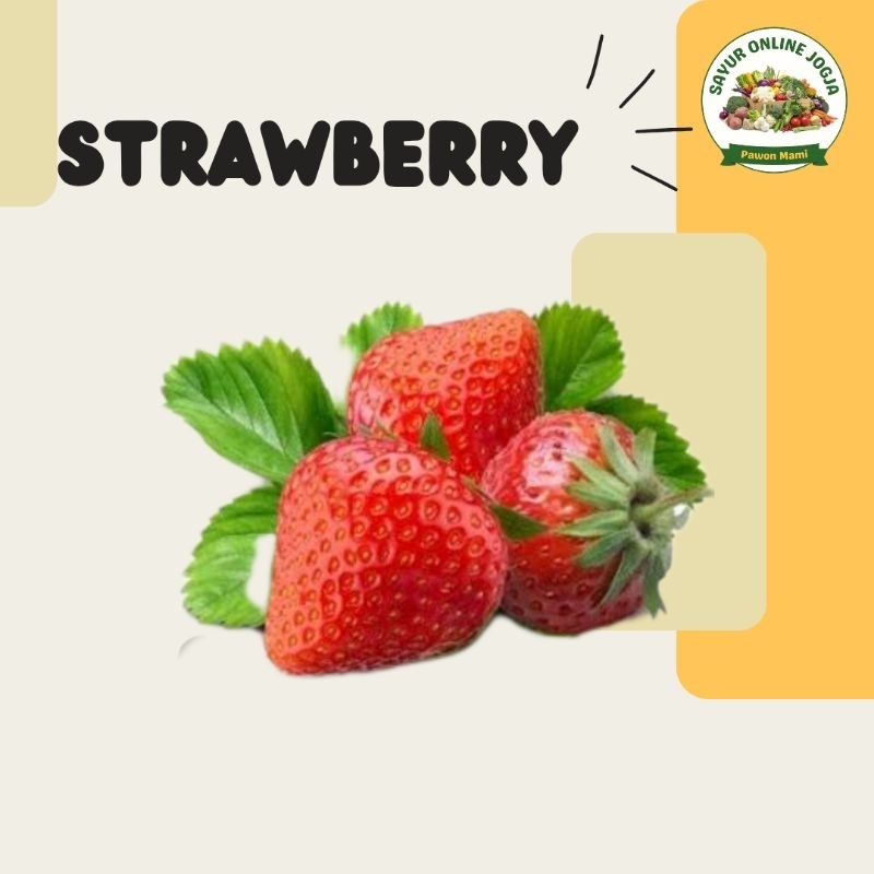 

Strawberry per pack - PAWON MAMI SAYUR ONLINE JOGJA