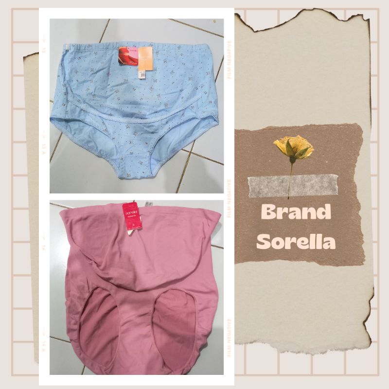 New panty / Celana dalam hamil merk Sorella