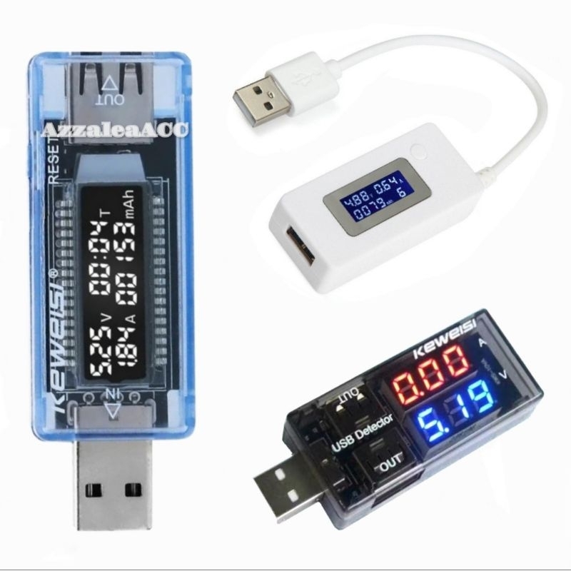 Keweisi USB Tester USB Doctor USB Charger Power Current Voltage Tester Detector.