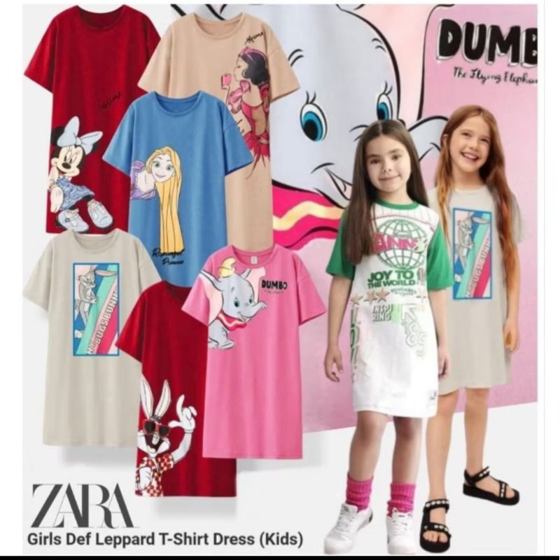 Dress anak size 4th-14th